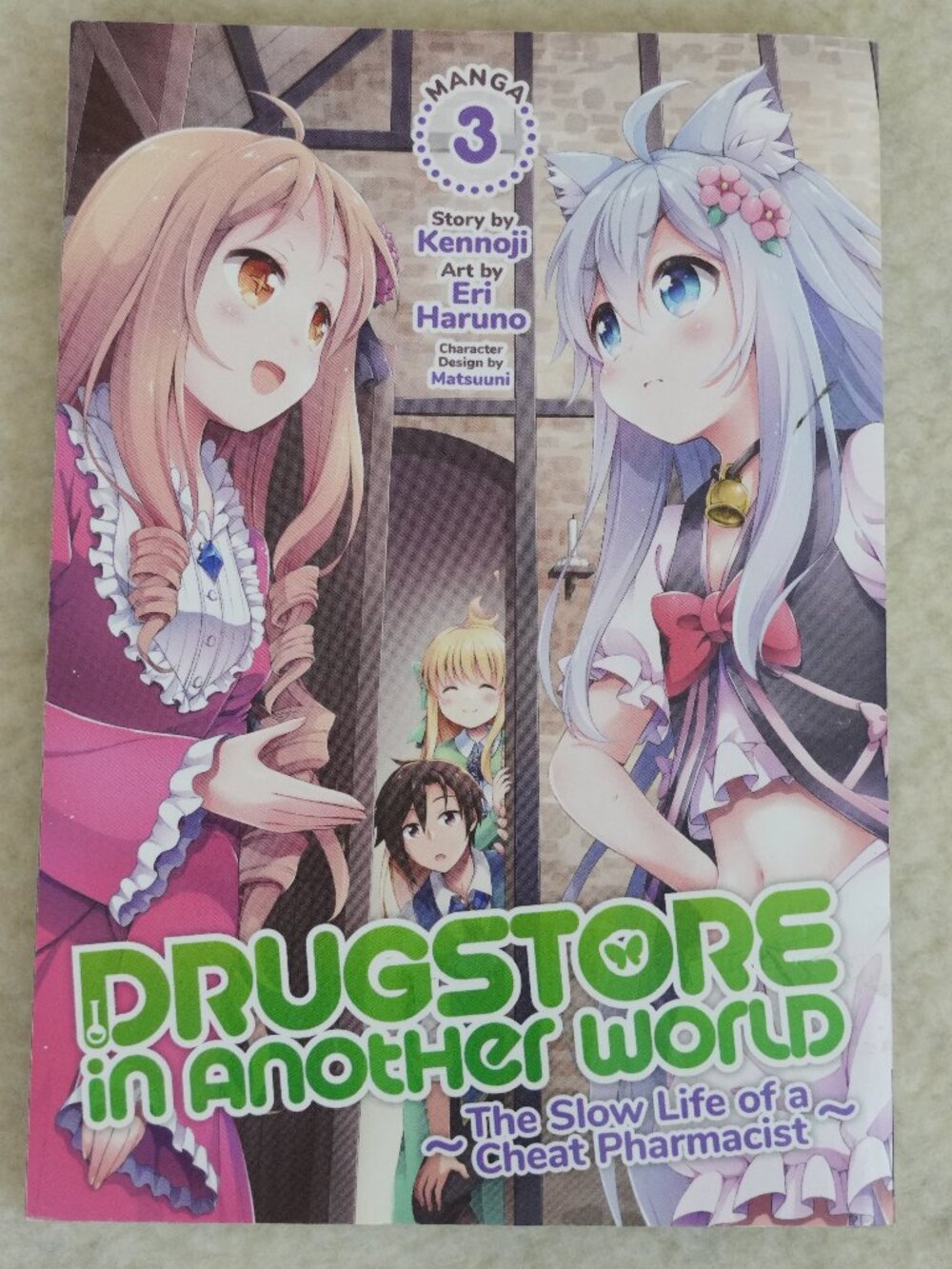 Drugstore in Another World Volume 3 Manga Book by Kennoji English Version